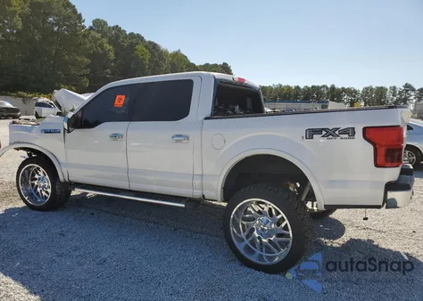 2018 Ford F150 Supercrew из США, поврежденный, VIN 1FTEW1E5XJKD18759